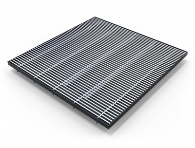 Computer floor grille